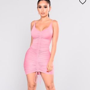 Shanghai ruched dress